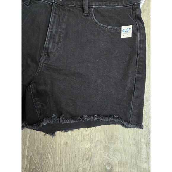Arizona jean co midi short mid rise black record. Size 13 - Picture 4 of 8